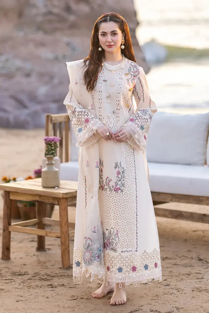 Dhanak 3-Piece Chickenkari Dress D-1020