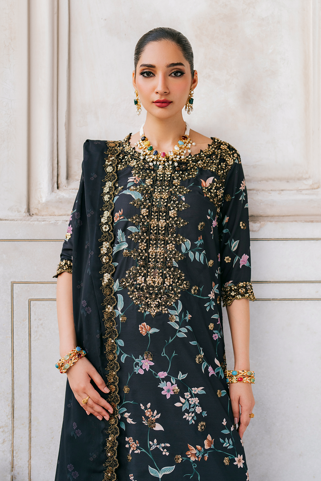 Zara Jahan - Lawn Dress K-4038