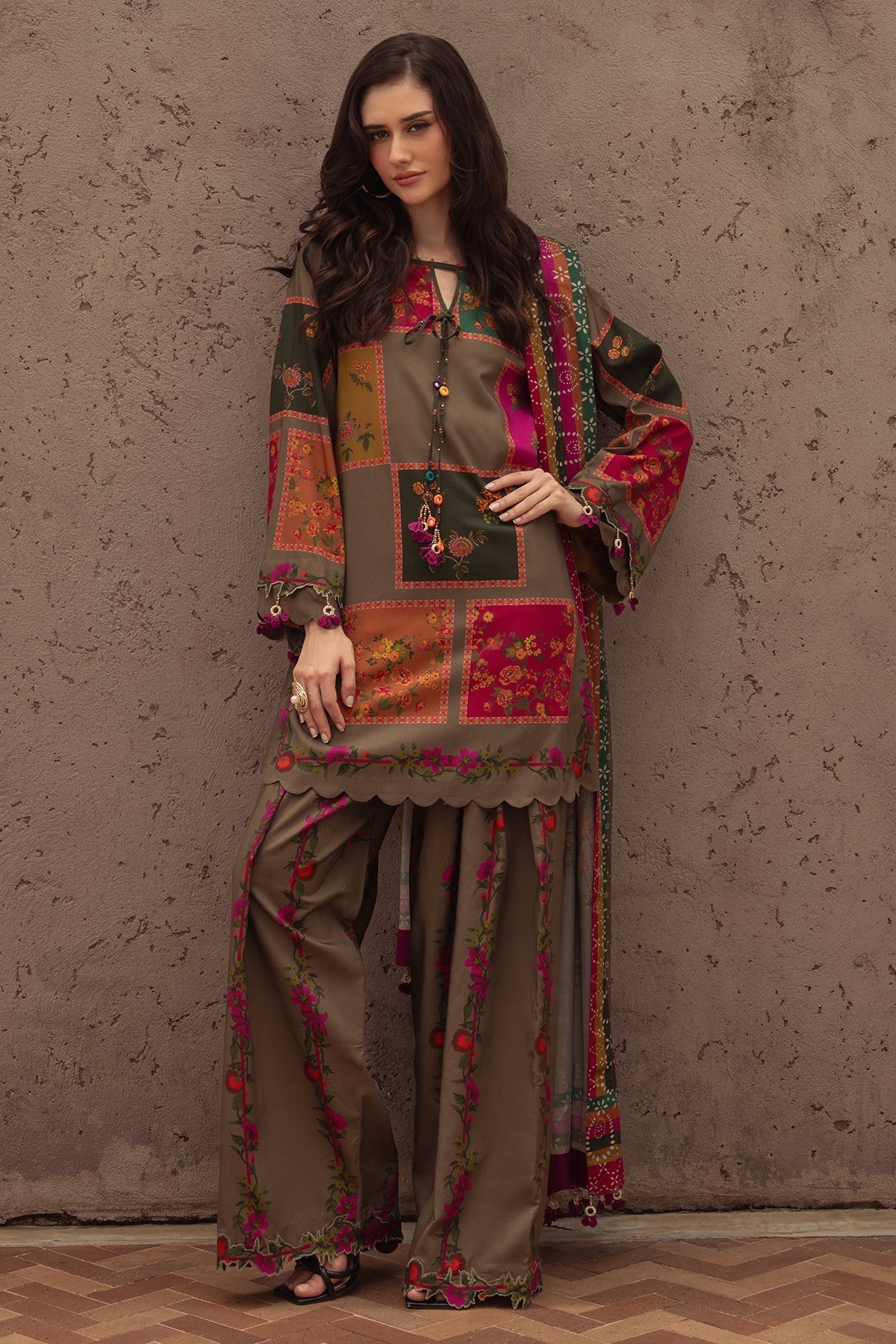 Zara Jahan- Lawn Dress K-3271